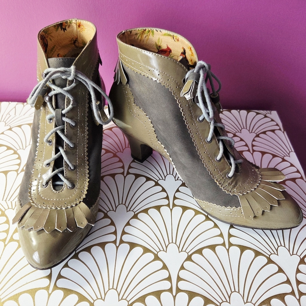 Miss L Fire Ankle Boots Size 38 (7.5)